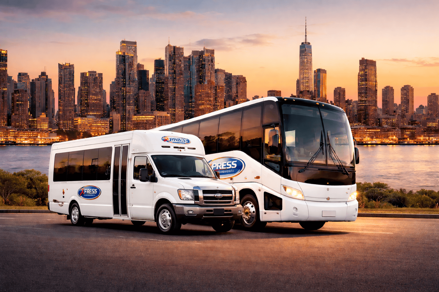 Express Shuttle Lines NJ to NYC shuttle and charter bus transportation service